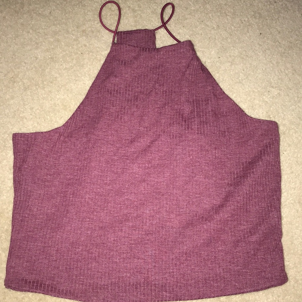 Red pacsun Me to We crop top